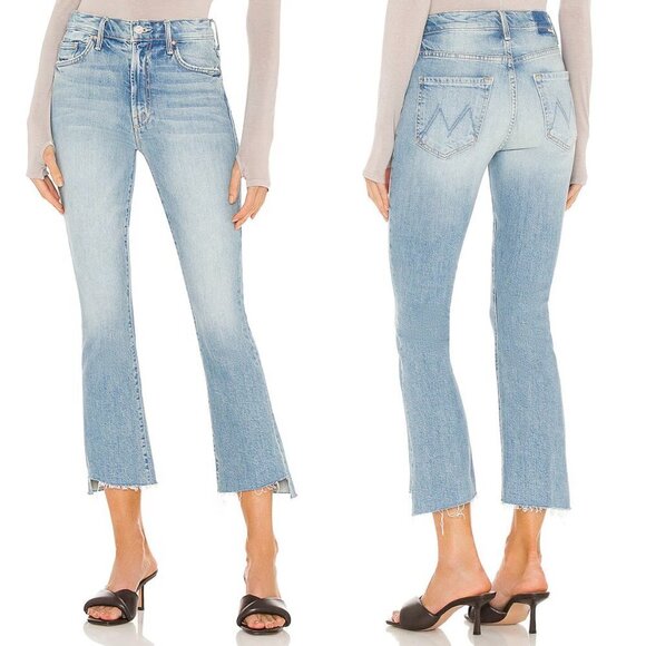 MOTHER Denim - Mother The Insider Crop Step Fray